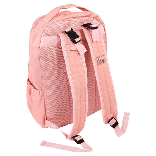 Hudson Baby Unisex Baby Premium Diaper Bag Backpack and Changing Pad, Blush, One Size - color: Blush