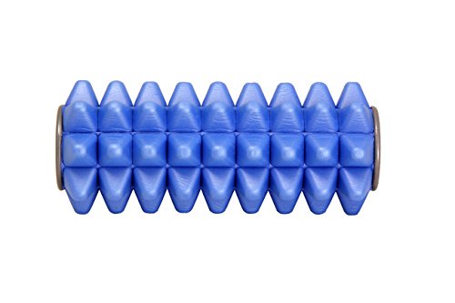Fitness Mad Mini Massage Foam Roller, On-The-Go Myofascial Release, Travel Size, 16cm x 6,5cm, Portable Pain Relief for Tight Muscles
