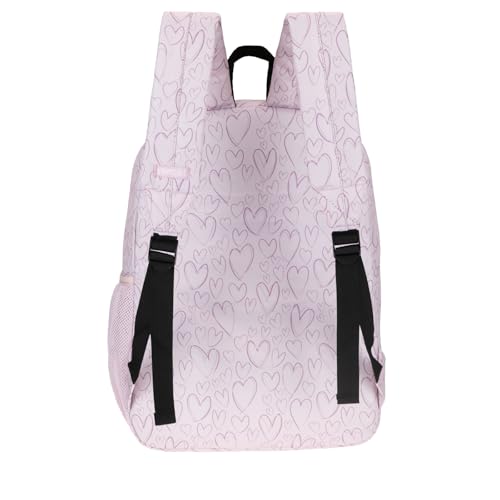 AEROPOSTALE Fieldtrip Unisex Backpack - AE Mens and Womens Bag for Everyday Use - Dreaming - color: Lilac Heart