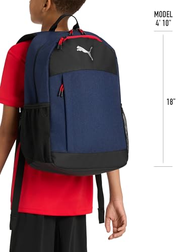 PUMA Terrain Backpack, Blue, OS - color: Navy Blue Heather