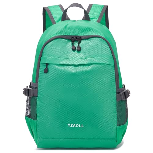 YZAOLL 20L Small Hiking Backpack Lightweight Day Packs, Packable Backpack for Women Men Travel Camping Vacation,LQing - color: A-20l-qing