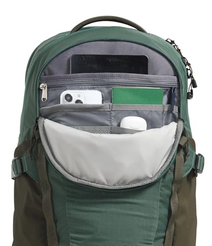 The North Face Recon Everyday Laptop Backpack - Daypack, Water Repellent, Laptop Sleeve, 2 Water Bottle Pockets, Duck Green/New Taupe Green, One Size - color: Duck Green/New Taupe Green, size: 30L