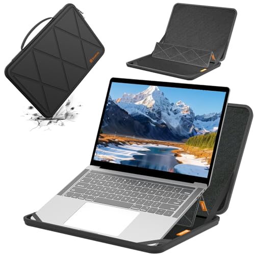 Smatree MS20T Hard Protective 13.3 inch Laptop Sleeve Case Compatible for Lenovo Chromebook Duet 5, Waterproof and Anti-Shock Case - color: Black, size: 13.3 inch/MS20T/Size: 32*20.3cm
