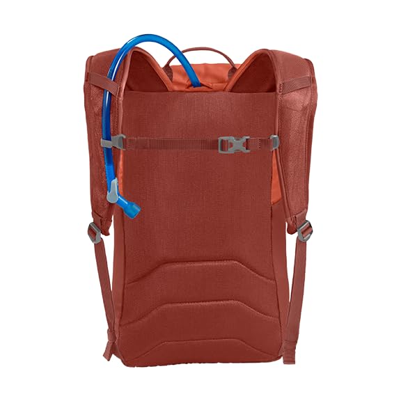 CamelBak Arete 18 Hydration Pack Backpack with 50oz Crux Reservoir, Ultralight Hiking Daypack - color: Mahogany