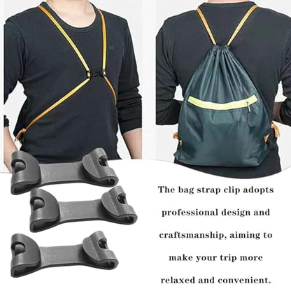 6 PCS Backpack Chest Clip Sturdy Backpack Front Strap Bag Strap Clip Buckle Quick Release Sternum Strap Clip for Bag