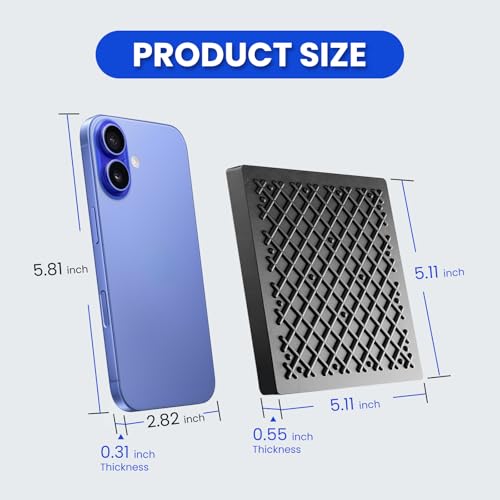 Exercise Equipment Mat 5.11x5.11x0.55in 4pcs, Heavy Duty Thick Steel Embedded Rubber Mat, Anti Slip/Noise Reduction/Vibration Resistance, Treadmills Equipment Pads, Used for Carpets, Wooden Floors - size: 5.11’‘x5.11’‘-4pcs