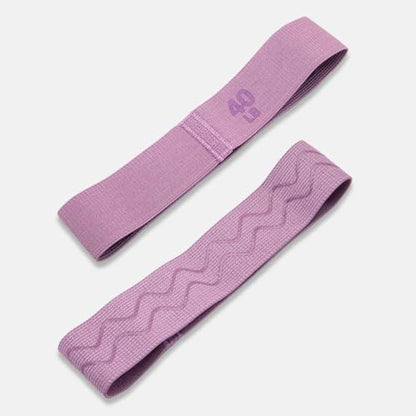 Fabric Resistance Bands for Women, 20/40/60LB Non-Slip Booty Bands Set, Glute Activation Loops for Squat Gym Workout - color: Purple 40LB