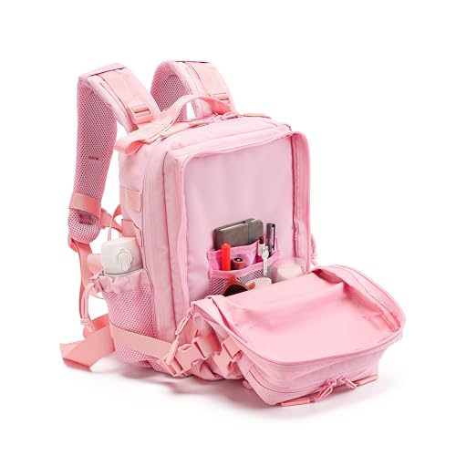 9L Mini Backpack for Men and Women, Small Backpack for Gym Hiking Travel Sports Running (20l-Pink) - color: 20l-pink
