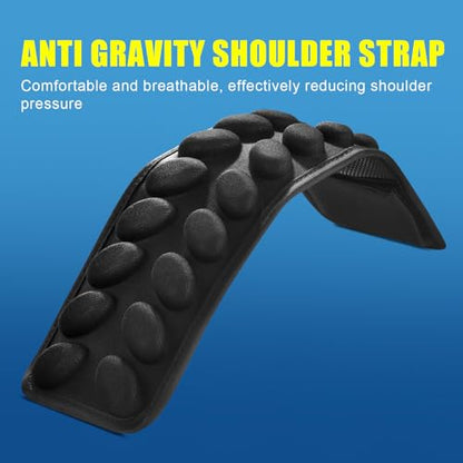 Air Pressure reducing Shoulder pad Suitable for 3-inch Backpacks 2PCS