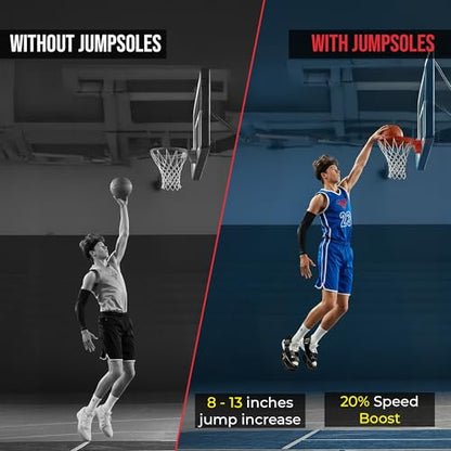 Jump Training System – Vertical Leap Speed & Agility Trainer Improves Foot & Ankle Strength Jump Shoes for Achilles & Plantar Fasciitis Relief - size: US 8-9.5, style: Ultimate Proprio
