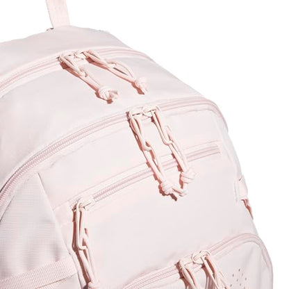 adidas Defender 5 Backpack for Sports, Gym, School and Travel, 33L, Sandy Pink/Black/Grey Two, OSFA - color: Sandy Pink/Black/Grey Two