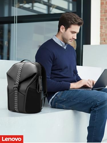 Lenovo Legion Gaming Laptop Backpack GB700 – Extra Large, Fits Up to 16-Inch Computer – Anti-Theft Lock, Damage Protection, Water-Resistant Travel Bag with Organized Compartments – Black - style: Gb700