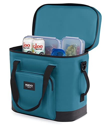 Igloo Trailmate Soft Sided Coolers | Portable Insulated Cooler Bag - color: 36-Can Modern Blue