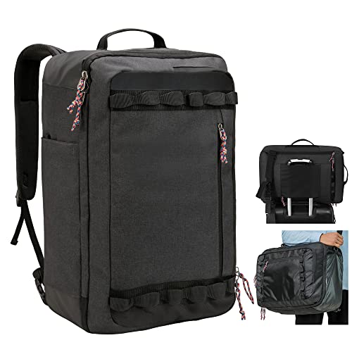 TRAILKICKER Travel Backpack Flight Approved Carry On Backpack Water Resistant Weekender Bag (Grey) - color: Tk3 Grey (Extra Large 48l)