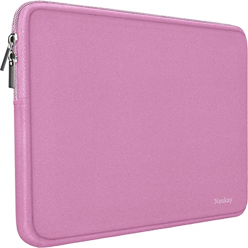 Laptop Case Sleeve, Resistant Neoprene Laptop Sleeve/Notebook Computer Pocket Case/Tablet Briefcase Carrying Bag Compatible with 13-13.3 Inch MacBook Pro,MacBook Air,Notebook Computer-(Pink) - color: pink, size: 13.3 inch