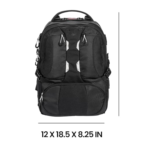 Tamrac Anvil Slim 15 Camera Backpack for Photographers DSLR Camera Bag with Laptop Compartment, Professional Photography Backpack, Camera Bag with Tripod Holder, Camera Carrying Case, Black - style: Anvil Slim 15