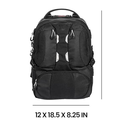 Tamrac Anvil Slim 15 Camera Backpack for Photographers DSLR Camera Bag with Laptop Compartment, Professional Photography Backpack, Camera Bag with Tripod Holder, Camera Carrying Case, Black - style: Anvil Slim 15