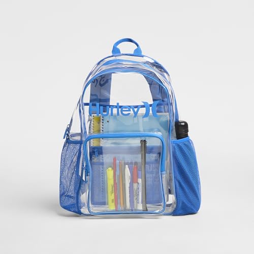 Clear Backpack - color: Hyper Pink