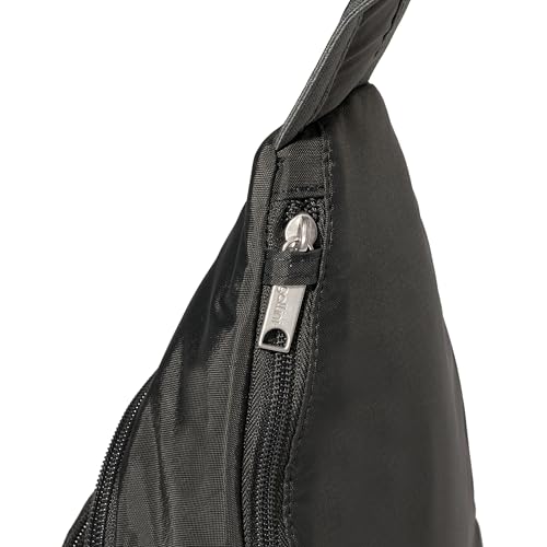 Baggallini Securtex Anti-Theft Daytripper Sling - color: Charcoal