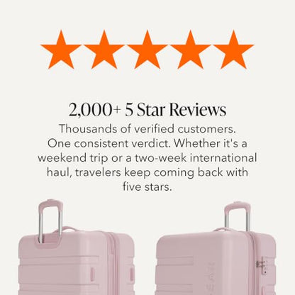 SwissGear 7366 Signature Hardside Expandable Luggage with Spinner Wheels and TSA Lock, Weekender Tote, Pink, 2-Piece Set (Weekender/27) - color: Pink, size: 2-Piece Set (Weekender/27")