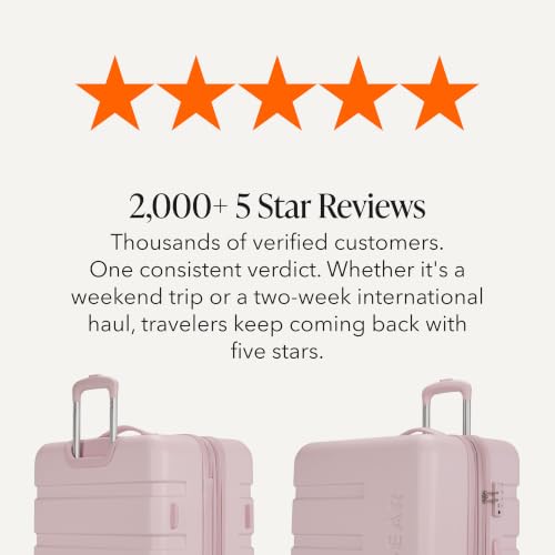 SwissGear 7366 Signature Hardside Expandable Luggage with Spinner Wheels and TSA Lock, Weekender Tote, Pink, 2-Piece Set (Weekender/27) - color: Pink, size: 2-Piece Set (Weekender/27")