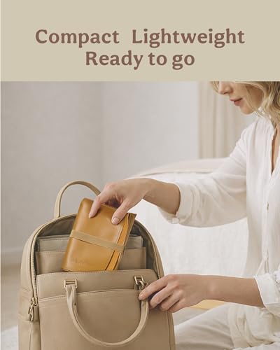 2 Pack Vegan Leather Baby Changing Mat, Large 30" x 17" Waterproof Foldable Diaper Mat, Wipe-Clean Portable Changing Pad for Travel, Home & Diaper Bag, Baby Shower Gifts for New Moms (Beige & Brown) - color: Beige&Brown