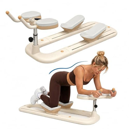 Twist Crawler V2 New Version, Spine Twist and Stretch Trainer, Home Gym - color: WHITE