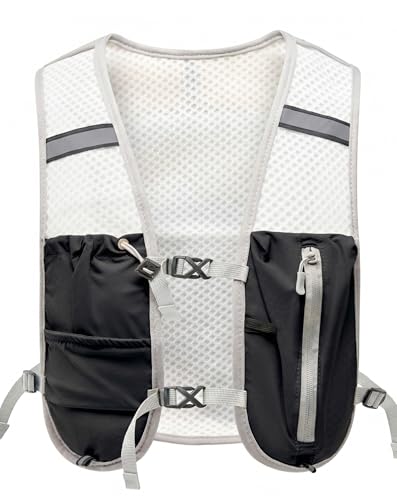 Small Lightweight Hiking Backpack, 3D Breathable Mesh Backpack with Water Bottle & Phone Pockets, Travel Daypack for Men Women, Cycling & City Tour - color: Black