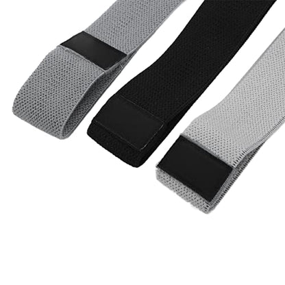 Small Resistance Bands Set, Workout Bands for Legs and Booty, Non Slip Exercise Bands with High Elasticity for Hip Thigh Abs Training, Durable Cotton Polyester Loop Bands for Home