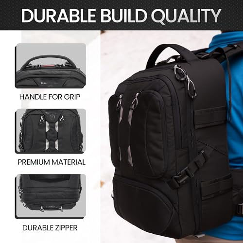 Tamrac Anvil 17 Camera Backpack for Photographers, DSLR Camera Bag with Laptop Compartment, Professional Photography Backpack, Camera Bag with Tripod Holder, Camera Carrying Case, Black - style: Anvil 17