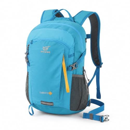 SKYSPER Small Hiking Backpack, 20L Lightweight Travel Backpacks Hiking Daypack for Women Men - color: Lantc20-skyblue, size: 20l