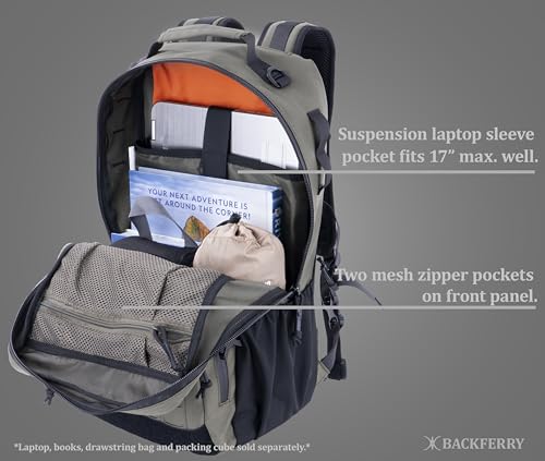 Urban Tactical Backpack Laser-Cut MOLLE Daypack Commuter Bag for EDC,Travel,Work,Hiking for Men Women - color: Black