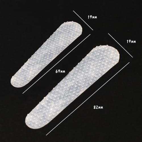 12 Pack Purse Strap Non-Slip Pad Sticker Anti-Falling Clear Rubber Adhesive Strip Grip Holder for Shoulder Bag Straps Keep Stay Handbag Tote Backpack