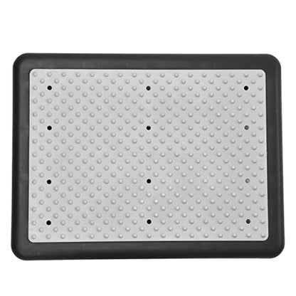 Half Step, Mobility Half Step Riser Stool Sturdy Portable, Nonslip Indoor & Outdoor for Stairs, Bed, Bathtub or Car, Upto 400 Pounds, 3.5 Inch High