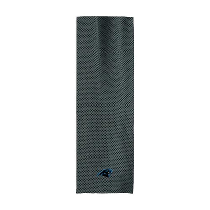Northwest NFL Carolina Panthers Cooling Towel, 12" x 40", Charcoal - color: Carolina Panthers