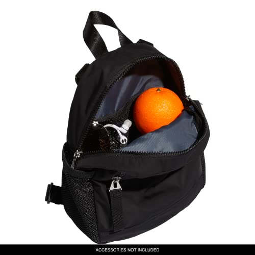 adidas Linear Mini Backpack for Women – Casual Small Purse Bag - color: Black