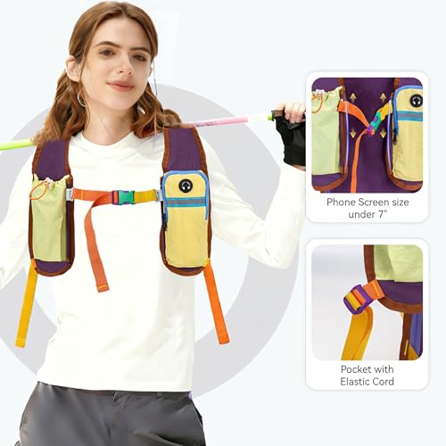 15L Small Hiking Backpack Travel Daypack Colorful Lightweight Packable Foldable Casual Backpack for Women Men - color: Purple