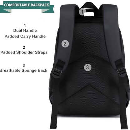 JIANYA School Backpack for Boys and Girls Elementary Children's School Bag Kids Backpack with Lunch Box - color: Gamer/ Blue
