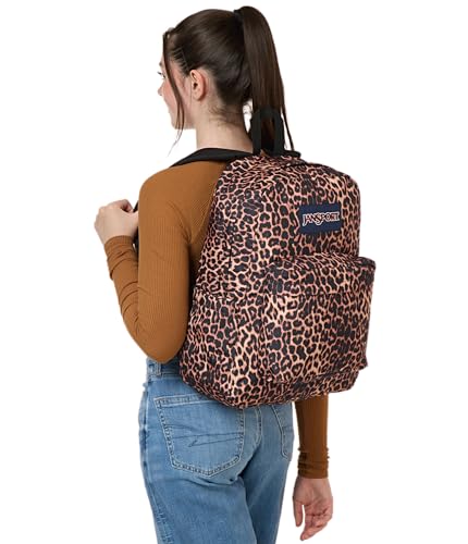 JanSport SuperBreak Plus Backpack with Padded 15-inch Laptop Sleeve and Integrated Bottle Pocket - Spacious and Durable Daypack for Work and Travel - Animal Illusion - color: Animal Illusion