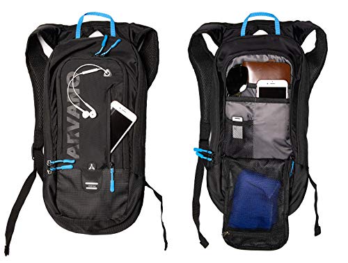 Bike Backpack Small Mountain Biking Backpack Lightweight 6l Daypack - MTB Cycling,Hiking,Skiing,Snow Bicycle,Snowboard | Lightweight - color: Black