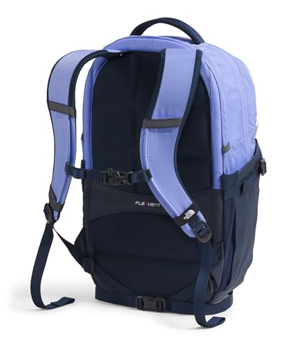 The North Face Women's Recon Everyday Laptop Backpack - Commuter Travel Bag, 18" Laptop Sleeve, Water-Repellent, Periwinkle Glow/Summit Navy/Lemon Mist, One Size - color: Periwinkle Glow/Summit Navy/Lemon Mist, size: One Size
