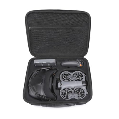 Carrying Case for DJI NEO 2 with Goggles N3, RC Motion 3 Controller, Battery Charger Hub, Porable Travel Storage Bag for DJI NEO 2 Batteries Accessories - size: Large