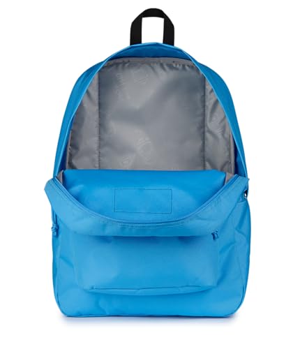 JanSport SuperBreak One Backpack - Durable, Lightweight Bag with 1 Main Compartment, Front Utility Pocket with Built-in Organizer, Premium Backpack, Electric Azul - color: Electric Azul