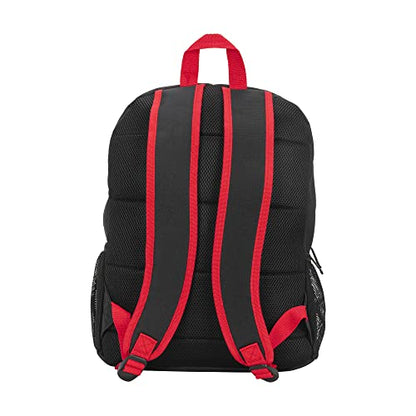PUMA KIDS' EVERCAT BACKPACK & LUNCH KIT COMBO, Black/Red, Youth Size - color: Black/Red