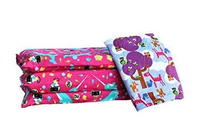 KinderMat + PBS Kids Friends Kit - 1.5" Thick Full Nap Mat and 2 Washable Covers - 47" x 22", Narwhal Expedition and Woodland Friends - Value Bundle Great for Daycare & Family Households - color: Narwhal Expedition + Woodland Friends Bundle 1.5 Inch