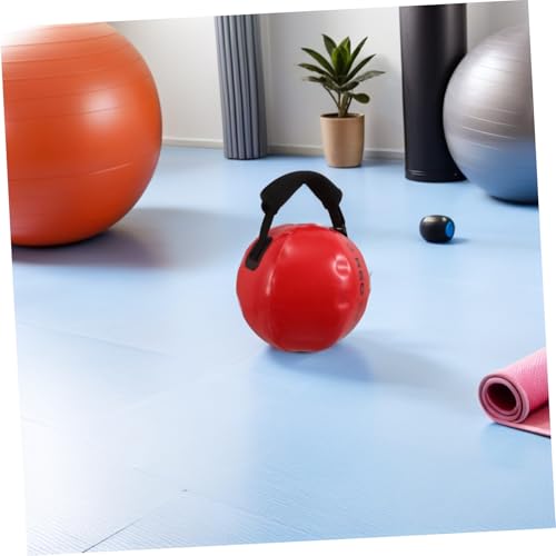 Kisangel Portable Workout Sandbag with Comfortable Handle for Strength Training and High-intensity Interval Training, Pvc and Cloth Material, Adjustable Weight for Athletes and Gym Use