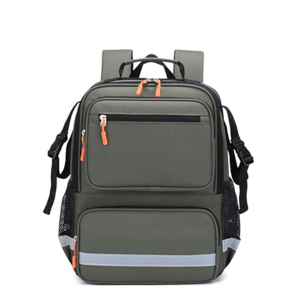 Madical Bag Empty First Aid Bag First Responder Trauma Backpack,Medical Backpack,Medical Emergency Kits Storage for EMT, EMS - color: Green