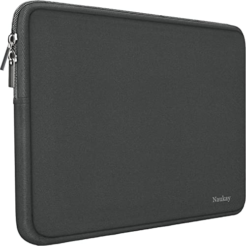 Laptop Sleeve Case,13-13.3 Inch Resistant Neoprene Laptop Sleeve/Notebook Computer Pocket Case/Tablet Briefcase Carrying Bag-(Grey) - color: Grey, size: 13.3 inch