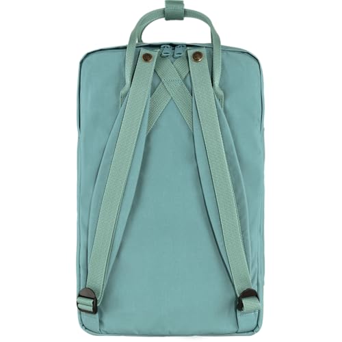 Fjallraven Kanken Laptop 17" Backpack, Sky Blue - color: Sky Blue
