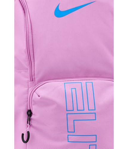 Nike, Unisex, Varsity Elite Backpack (32L), Light Magenta/Black/Light Photo Blue, One Size - color: Light Magenta/Black/Light Photo Blue, size: One Size